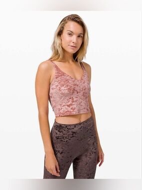 Lululemon Align Tank *Crushed Velvet
Soft Cranberry in Size 8